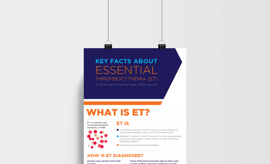 Image of PDF - Key Facts About Essential Thrombocythemia (ET)