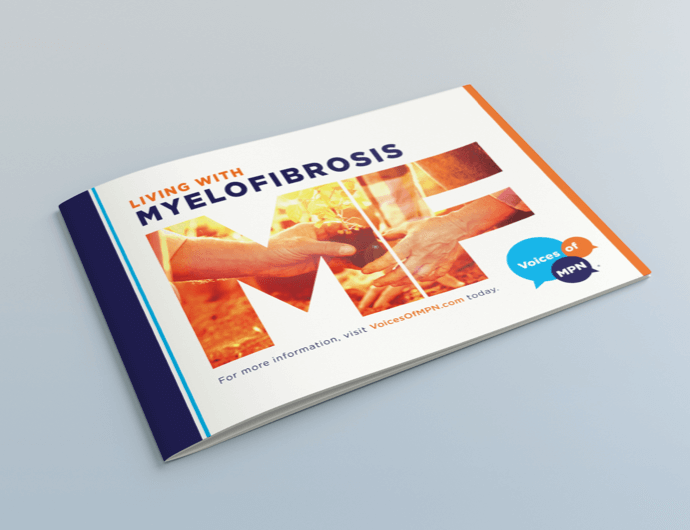 Image of the Living with Myelofibrosis PDF