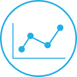 Icon of line graph