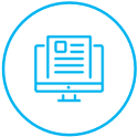 Computer monitor icon
