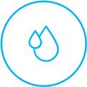 Icon of two drops