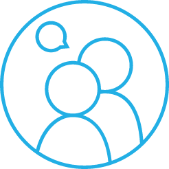Icon of two people