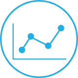 Icon of line graph