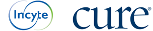 Incyte logo Cure logo