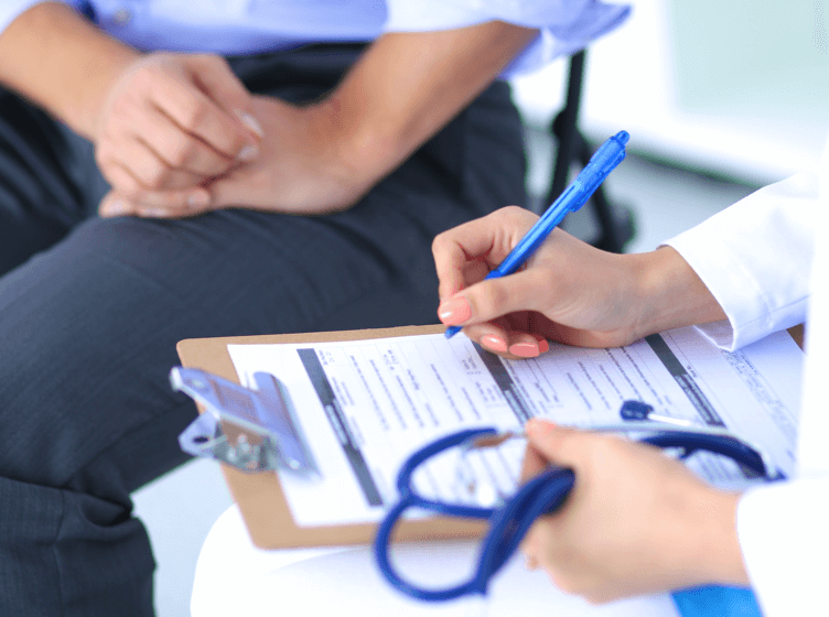 Image of a hand with a ring and text on the image saying – MYELOPROLIFERATIVE NEOPLASMS LANDMARK SURVEY