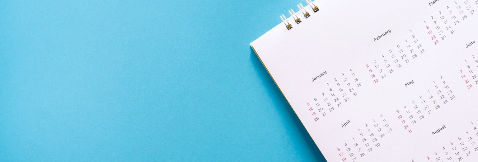 Image of a calendar