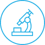Icon of a microscope